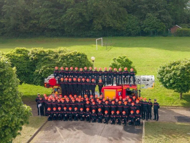 Les Jeunes Sapeurs Pompiers réunis à l&rsquo;EREA Philippe&nbsp;Séguin